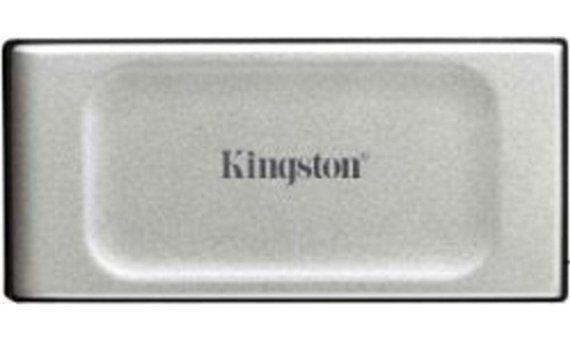 Kingston 2 TB USB Type C Taşınabilir SSD Gri