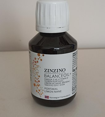 Zinzino BalanceOil+ Omega 3 Şurup 100 ml 1 Kutu