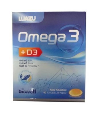 Biowell Luazu Omega 3 Kapsül 60 Adet
