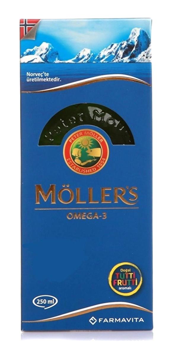 Möller's Omega 3 Şurup 250 ml
