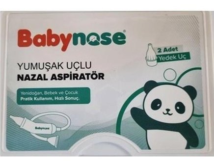 Babynos Yedek Uç Burun Aspiratörü Şeffaf