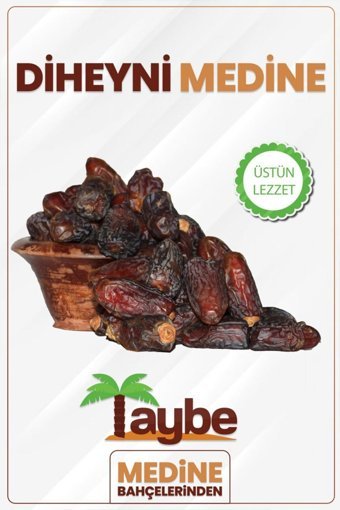 Taybe Vegan Glutensiz Arabistan Dıheyni Hurma 2 kg