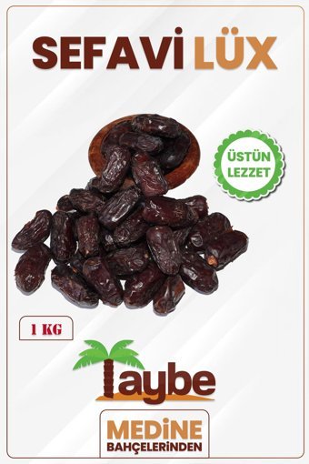 Taybe Vegan Glutensiz Medine Safavi Hurma 1 kg