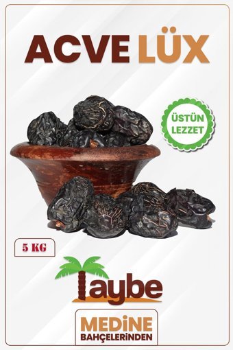 Taybe Lüx Glutensiz Medine Acve Hurma 5 kg