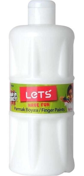 Let's Have Fun Yıkanabilir 500 ml Beyaz Parmak Boyası