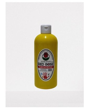 Red Rose Yıkanabilir 500 ml Sarı Parmak Boyası