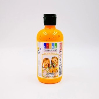 Südor Yıkanabilir 250 ml Krom Sarı Parmak Boyası