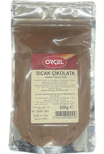 Orçel Paket Sıcak Çikolata 250 gr