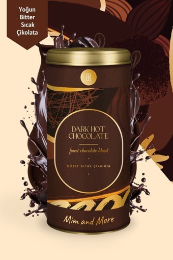 Mim And More Bitter Kutu Sıcak Çikolata 200 gr