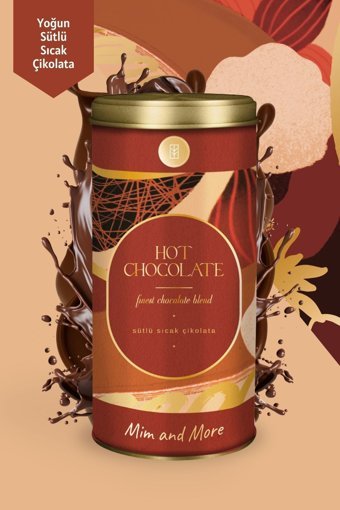 Mim And More Sütlü Kutu Sıcak Çikolata 200 gr