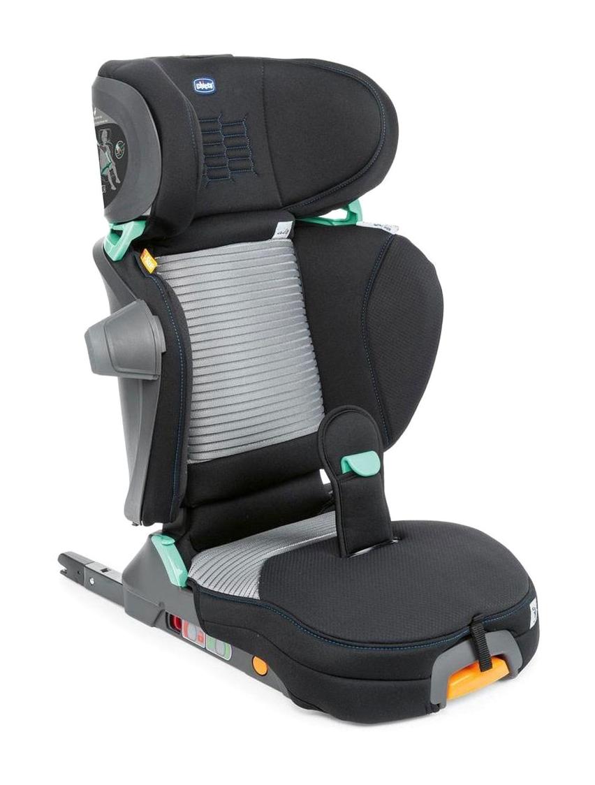 Chicco Fold&Go Isofixli-Emniyet Kemerli 15-36 kg Yükseklik Ayarlı Çift Yönlü Oto Koltuğu Antrasit
