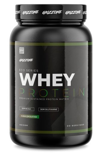 Grizzone Grizzy Pro Dubai Çikolatalı Whey Protein Tozu 900 gr
