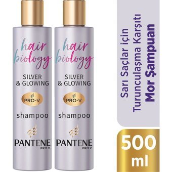 Pantene Hair Biology Turunculaşma Karşıtı Düz Saçlar İçin Şampuan 2x250 ml