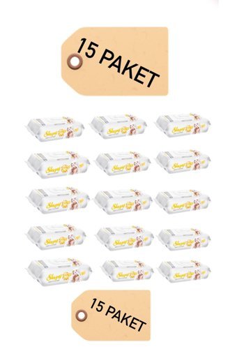 Sleepy Sensitive 90 Yaprak 15'li Islak Mendil