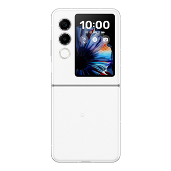 ZTE Nubia Flip2 128 GB Hafıza 6 GB Ram 6.9 inç 50 MP Katlanabilir( Çift Hatlı OLED Ekran Android Akıllı Cep Telefonu Beyaz