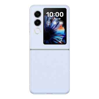ZTE Nubia Flip2 512 GB Hafıza 12 GB Ram 6.9 inç 50 MP Katlanabilir( Çift Hatlı OLED Ekran Android Akıllı Cep Telefonu Mavi