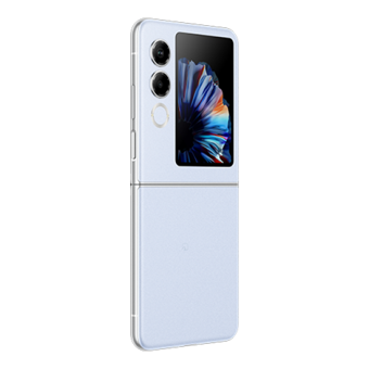 ZTE Nubia Flip2 512 GB Hafıza 12 GB Ram 6.9 inç 50 MP Katlanabilir( Çift Hatlı OLED Ekran Android Akıllı Cep Telefonu Mavi