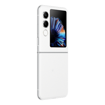 ZTE Nubia Flip2 128 GB Hafıza 8 GB Ram 6.9 inç 50 MP Katlanabilir( Çift Hatlı OLED Ekran Android Akıllı Cep Telefonu Beyaz