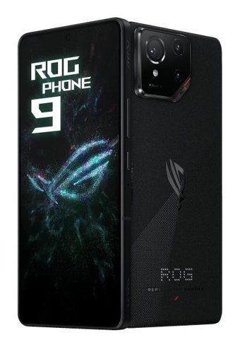 Asus ROG Phone 9 128 GB Hafıza 16 GB Ram 6.78 inç 50 MP Çift Hatlı AMOLED Ekran Android Akıllı Cep Telefonu Siyah
