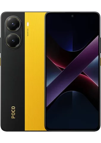 Poco X7 Pro 256 GB Hafıza 12 GB Ram 6.67 inç 50 MP Çift Hatlı AMOLED Ekran Android Akıllı Cep Telefonu Sarı