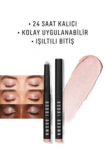 Bobbi Brown Long Wear Golden Pink Krem Metalik Stick Far Pembe