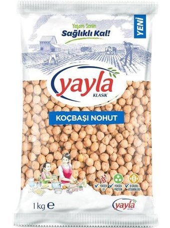 Yayla Koçbaşı Nohut 3x1 kg