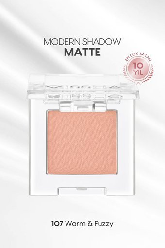 Missha Modern Shadow Matte Warm & Fuzzy 107 Toz Mat Tekli Göz Farı