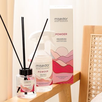 Misedor Çubuklu Pudra Oda Kokusu 120 ml