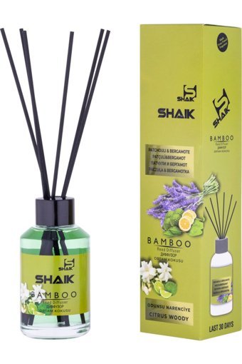 Shaik Çubuklu Bergamot-Paçuli Oda Kokusu 100 ml