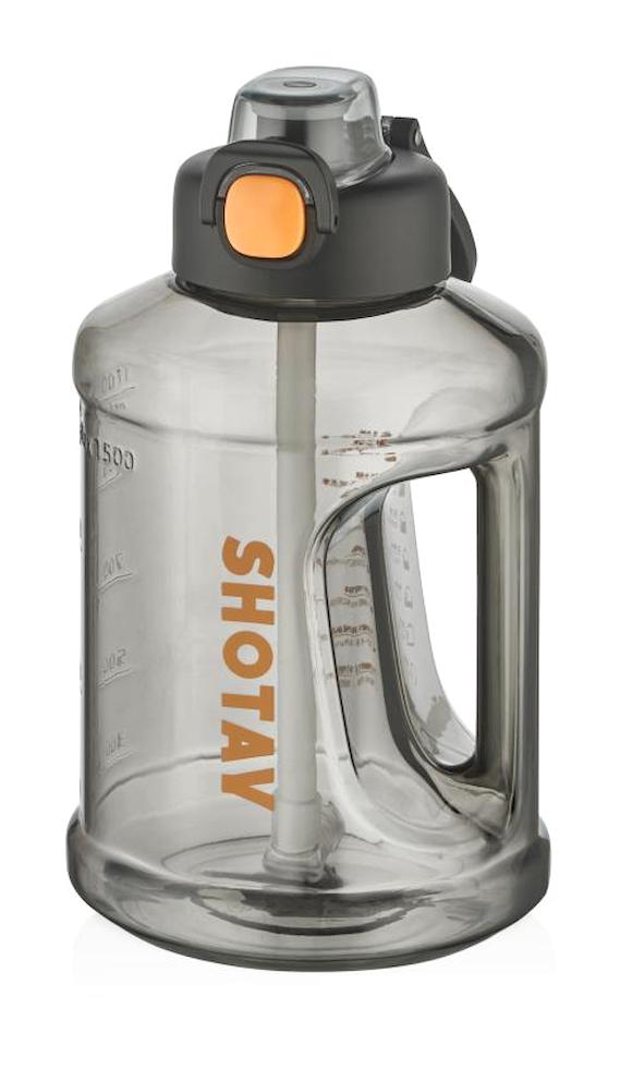 Shotay Carboy Siyah Tritan Matara 1.5 lt