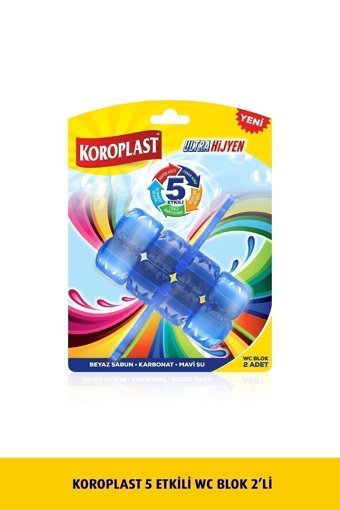 Koroplast 5 Etkili Klozet Bloğu 50 gr