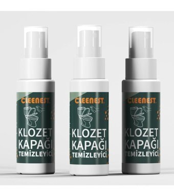 Cleenest Klozet Kapağı Temizleyici Taşınabilir Spreyli 3x50 ml