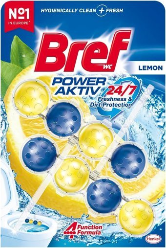 Bref Power Aktiv Limon Klozet Bloğu 5x100 gr