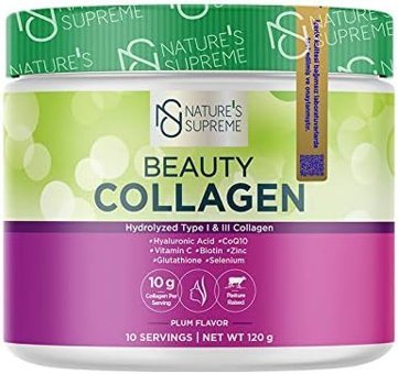 Nature's Supreme Plum Flavor Kolajen Toz 120 gr