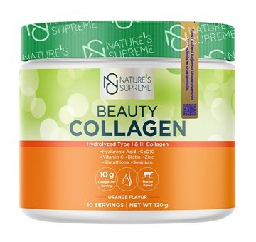 Nature's Supreme Orange Flavor Kolajen Toz 120 gr