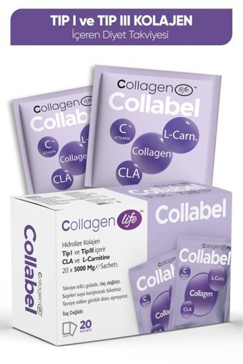 Collagen Life Kolajen Toz 20 Şase