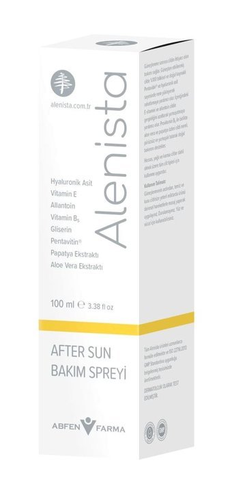 Alenista Aloe Veralı Nemlendiricili Güneş Sonrası Losyon 100 ml