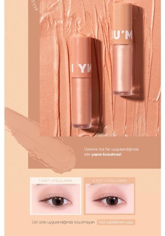 Im Unny No:01 Dreamy Coral Likit Mat Stick Far Kahverengi