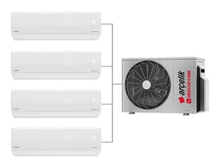 Arçelik Zm30105-991212 30000 Btu A++ R32 Multi Inverter Multi Split Split Klima