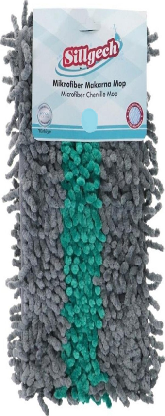 Sillgech EH-321 50 cm Mikrofiber Makarna Yedek Başlık Gri-Yeşil