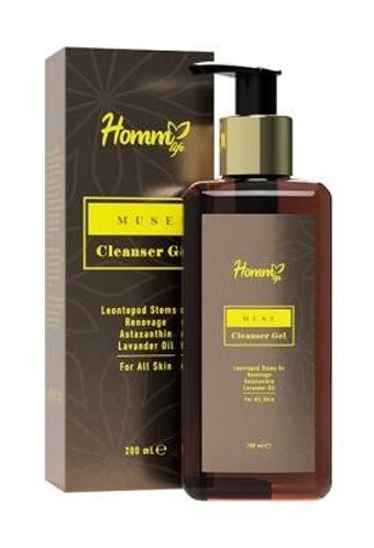 Homm Bitkisel Muse Alkolsüz Tüm Ciltler Yağ Bazlı Yüz Temizleme Jeli 200 ml