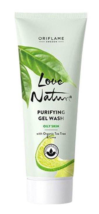 Oriflame Love Nature Alkolsüz Tüm Ciltler Su Bazlı Yüz Yıkama Jeli 125 ml