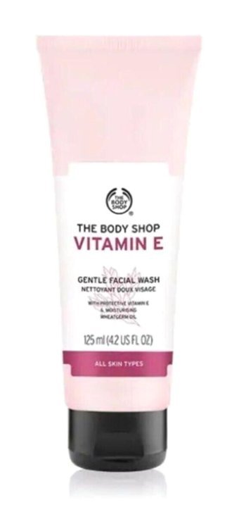 The Body Shop Vitamin E Alkolsüz Tüm Ciltler Yağ Bazlı Yüz Yıkama Jeli 125 ml