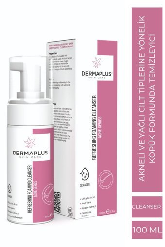 Dermaplus Md Dermazinc Sensitive Alkolsüz Tüm Ciltler Su Bazlı Yüz Temizleyici Köpük 100 ml