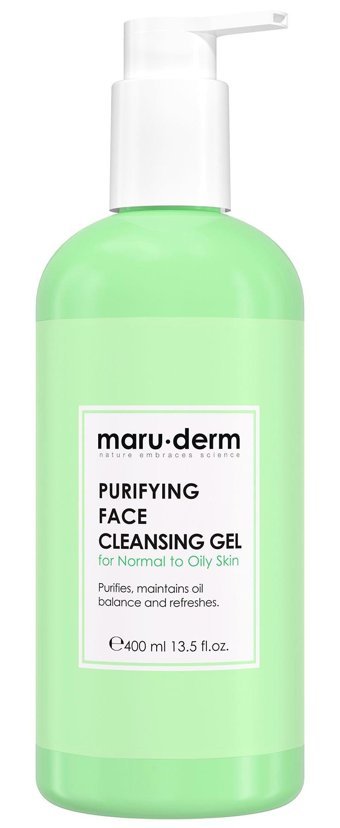 Maru.derm Purifying Face Cleansing Alkolsüz Karma Ciltler Su Bazlı Yüz Temizleme Jeli 400 ml