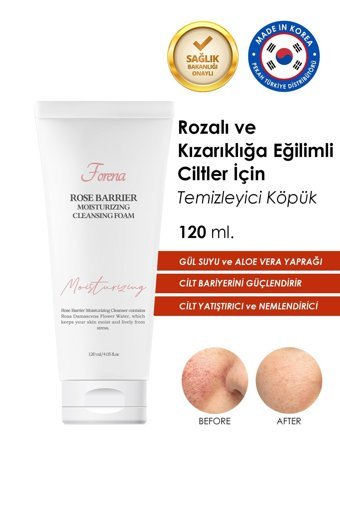 Forena Alkolsüz Hassas Ciltler Su Bazlı Yüz Temizleme Köpüğü 120 ml