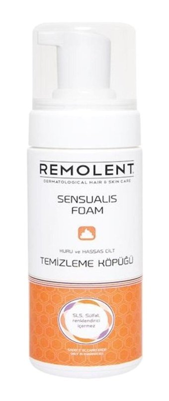 Remolent Sensualis Foam Alkolsüz Kuru ve Hassas Ciltler Su Bazlı Yüz Temizleme Köpüğü 150 ml