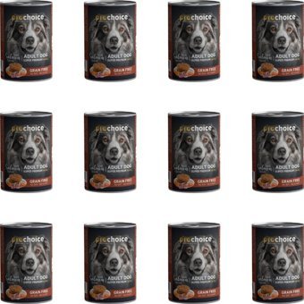 Prochoice Super Premium Havuçlu-Kuzu-Somonlu Parça Etli Yetişkin Köpek Maması 400 gr 12'li