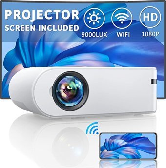 Yaber Mini Android & iOS Wifi 9000 ANSI Taşınabilir LCD Projeksiyon Cihazı