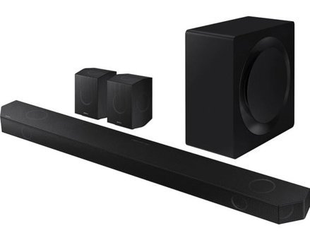 Samsung HW-Q990D 656 W Subwooferlı Kablosuz Bluetoothlu USB Dolby Atmos 11.1.4 Soundbar Siyah